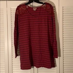 Maternity long sleeve shirt